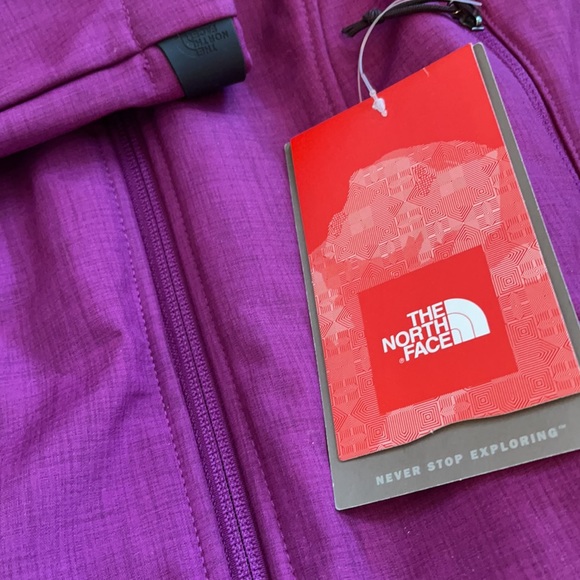 Purple North face jacket XS with chromium thermal layer - Picture 4 of 4